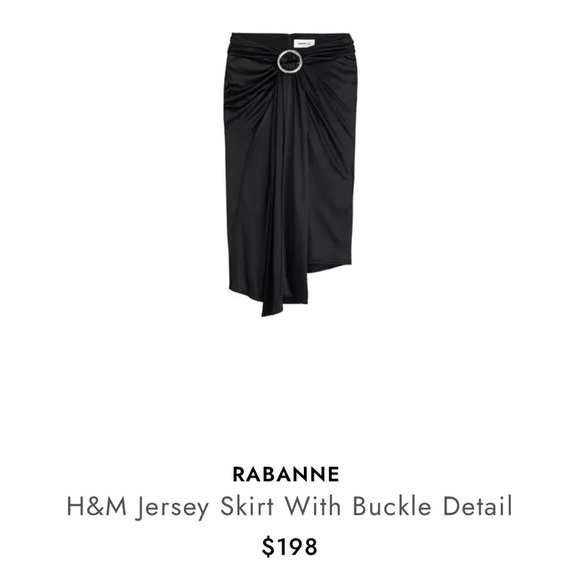 RABANE H&M Black Women's Top/Skirt Set Small - Picture 6 of 15